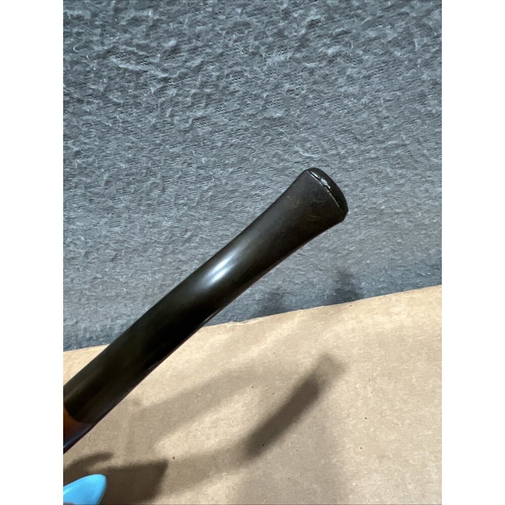 Algerian Briar Tobacco Estate Pipe Edward Wood Base Curved Mouth France - Picture 6 of 11